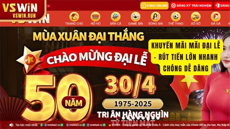 Điều kiện cần thiết để rút tiền VSWIN thành công