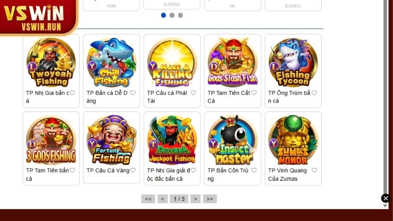 TOP 4 game bắn cá được yêu thích nhất tại bắn cá VSWIN