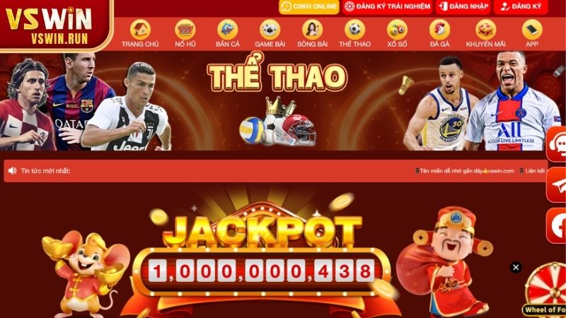 Khám phá sảnh cược thể thao VSWIN – Nơi hội tụ tinh hoa cá cược